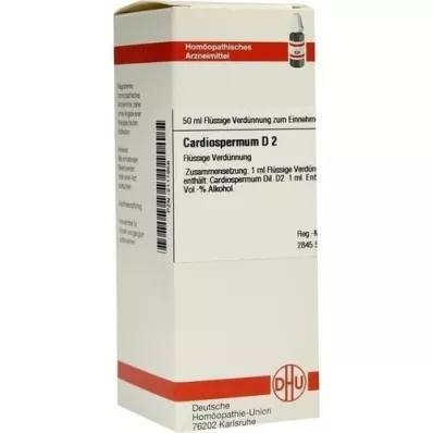 CARDIOSPERMUM D 2 Fortynding, 50 ml