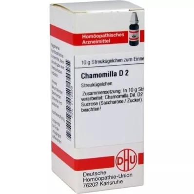 CHAMOMILLA D 2 kugler, 10 g