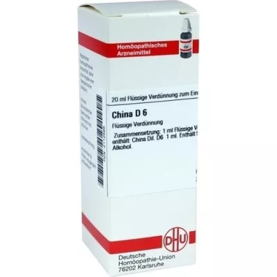 CHINA D6 Fortynding, 20 ml