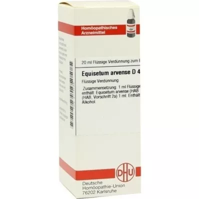 EQUISETUM ARVENSE D4-fortynding, 20 ml