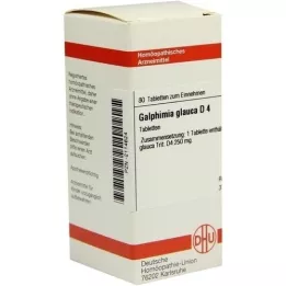 GALPHIMIA GLAUCA D 4 tabletter, 80 stk