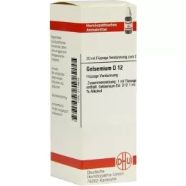 GELSEMIUM D 12 Fortynding, 20 ml