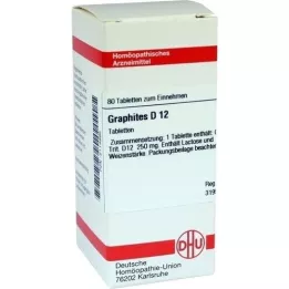 GRAPHITES D 12 tabletter, 80 stk