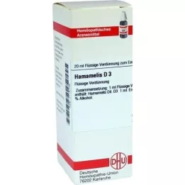 HAMAMELIS D3-fortynding, 20 ml