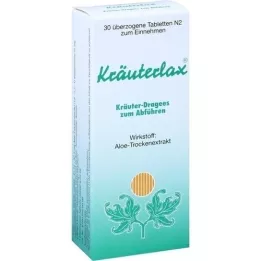 KRÄUTERLAX Dr.Henk 15 mg urtedrag til afføring, 30 stk