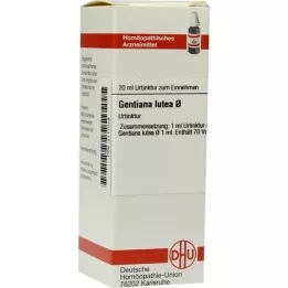 GENTIANA LUTEA Moder tinktur, 20 ml