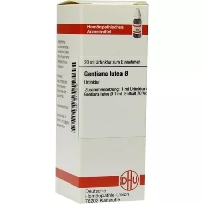 GENTIANA LUTEA Moder tinktur, 20 ml