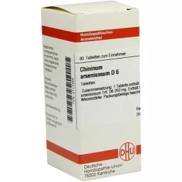 CHININUM ARSENICOSUM D 6 tabletter, 80 stk