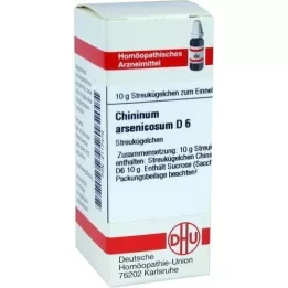CHININUM ARSENICOSUM D 6 kugler, 10 g
