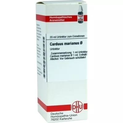 CARDUUS MARIANUS Moder tinktur, 20 ml