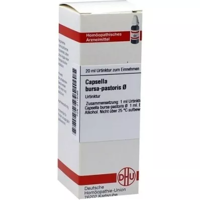 CAPSELLA BURSA pastoris modertinktur, 20 ml CAPSELLA BURSA pastoris modertinktur, 20 ml