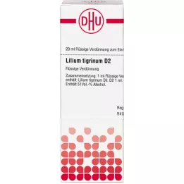 LILIUM TIGRINUM D 2 Fortynding, 20 ml