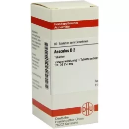 AESCULUS D 2 tabletter, 80 stk