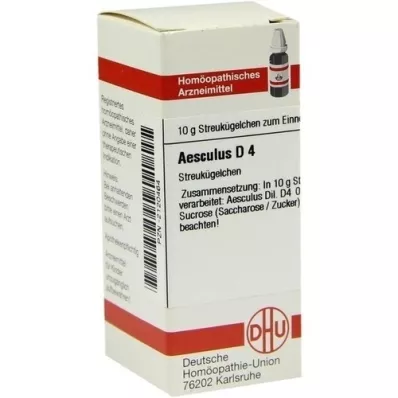 AESCULUS D 4 kugler, 10 g