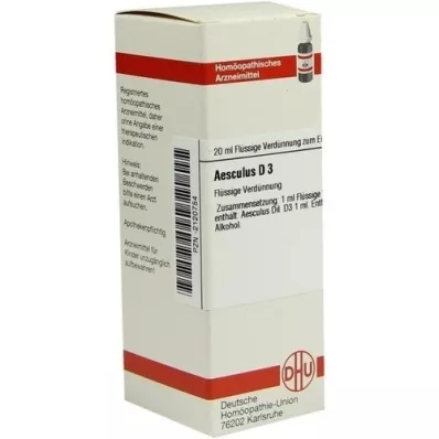 AESCULUS D3-fortynding, 20 ml