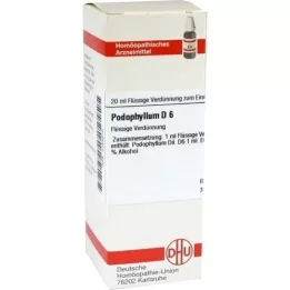 PODOPHYLLUM D6 Fortynding, 20 ml
