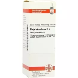 NAJA TRIPUDIANS D6 Fortynding, 20 ml