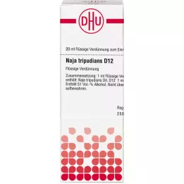 NAJA TRIPUDIANS D 12 Fortynding, 20 ml