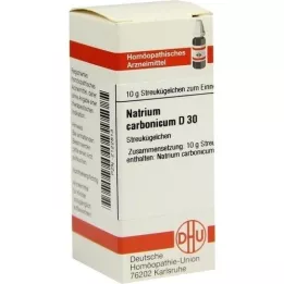 NATRIUM CARBONICUM D 30 kugler, 10 g