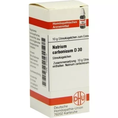 NATRIUM CARBONICUM D 30 kugler, 10 g