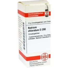 NATRIUM CHLORATUM D 200 kugler, 10 g