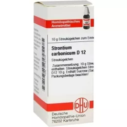 STRONTIUM CARBONICUM D 12 kugler, 10 g