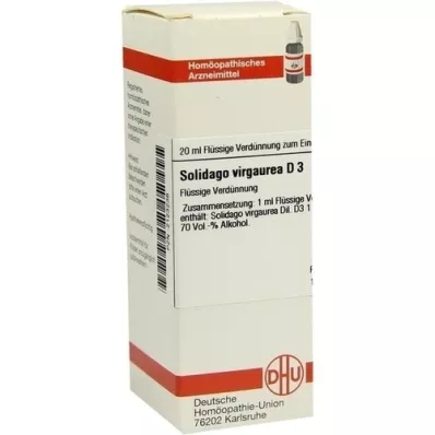 SOLIDAGO VIRGAUREA D3-fortynding, 20 ml