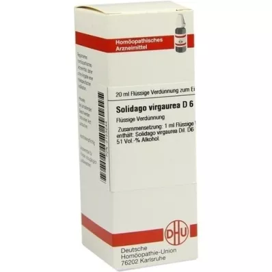 SOLIDAGO VIRGAUREA D6 Fortynding, 20 ml