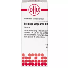 SOLIDAGO VIRGAUREA D 3 tabletter, 80 stk