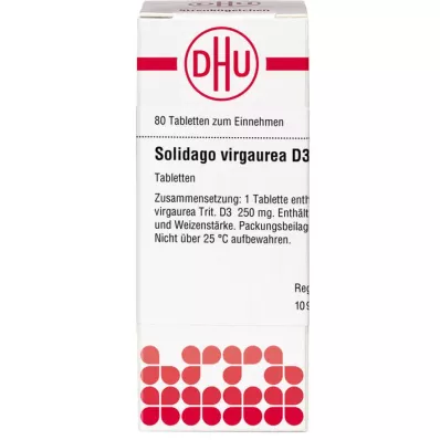 SOLIDAGO VIRGAUREA D 3 tabletter, 80 stk