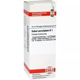 SABAL SERRULATUM D 1 fortynding, 20 ml