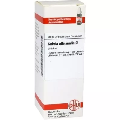 SALVIA OFFICINALIS Moder tinktur, 20 ml