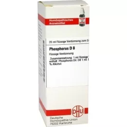 PHOSPHORUS D 8 Fortynding, 20 ml