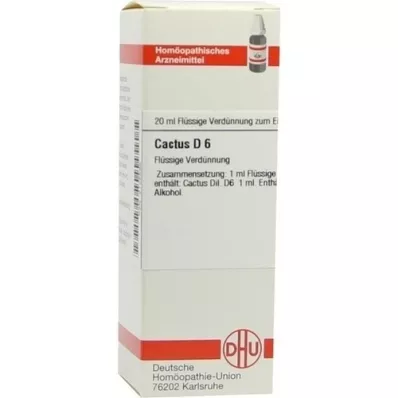 CACTUS D6 Fortynding, 20 ml
