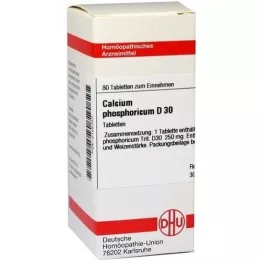 CALCIUM PHOSPHORICUM D 30 tabletter, 80 stk