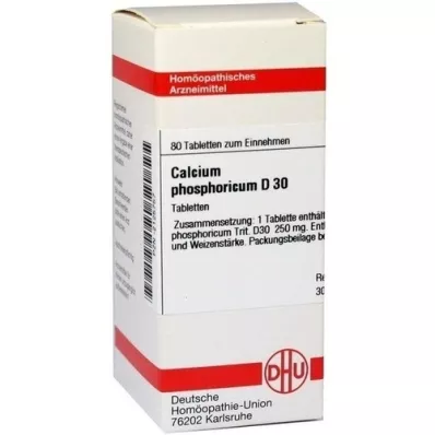 CALCIUM PHOSPHORICUM D 30 tabletter, 80 stk