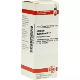 CALCIUM FLUORATUM D 12 Fortynding, 20 ml