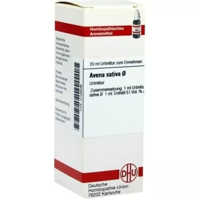 AVENA SATIVA Moder tinktur, 20 ml AVENA SATIVA Moder tinktur, 20 ml
