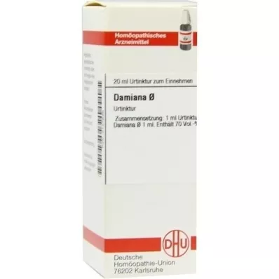 DAMIANA Moder tinktur D 1, 20 ml