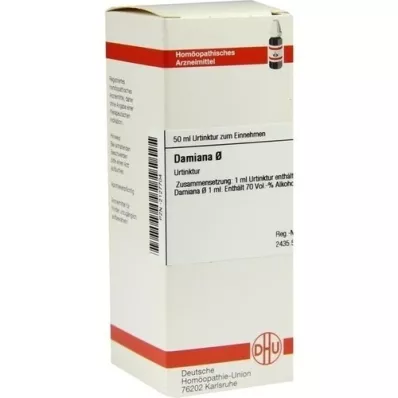 DAMIANA Moder tinktur D 1, 50 ml