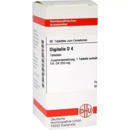 DIGITALIS D 4 tabletter, 80 stk