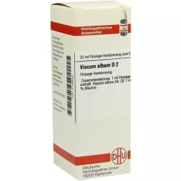 VISCUM ALBUM D 2 Fortynding, 20 ml