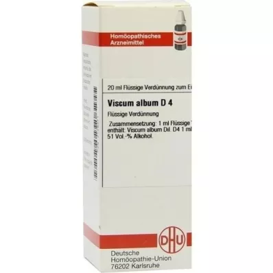 VISCUM ALBUM D4-fortynding, 20 ml