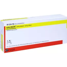 KALINOR Brusetabletter, 2X15 stk