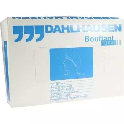 OP-HAUBE Bouffant Flex hvid, 100 stk