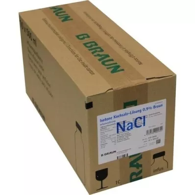 KOCHSALZLÖSUNG 0,9% glasflaske, 10X500 ml