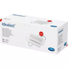 IDEALAST Bandage 10 cmx5 m hvid, 1 stk