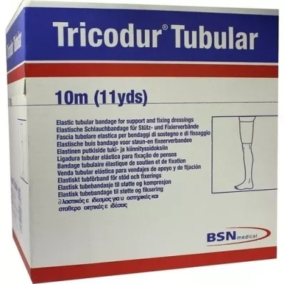 TRICODUR Schl. bandage str. G 12 cmx10 m hvid, 1 stk