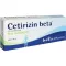 CETIRIZIN beta filmovertrukne tabletter, 20 stk
