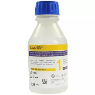 LAVANID 1 sårskylleopløsning, 250 ml